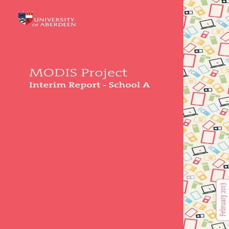 Mobile Learning in Schools (Case Study report)