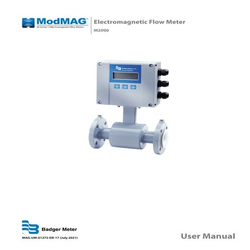  Mod mag m2000 manual badger meter electromagnetic flow meter_m-series