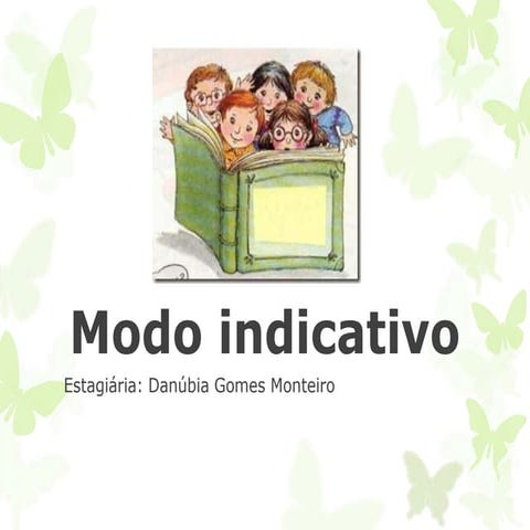 Modo indicativo aula