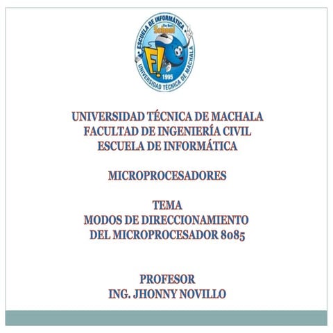 Modos de direccionamiento