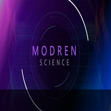MODREN SCIECE | PPTX