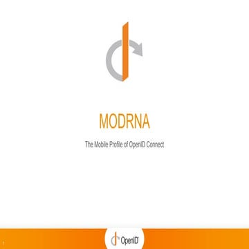 MODRNA WG Update - Apr 2023