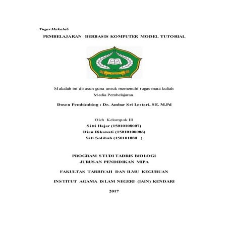 modul ajar model pembelajaran tutorial.docx