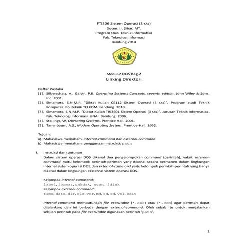 Modul 2-Praktikum DOS