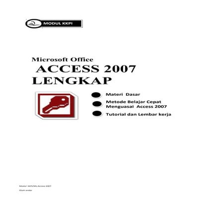 01. pengenalan ms access | PPTX