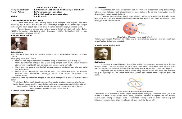 Modul Belajar Kimia Smt1