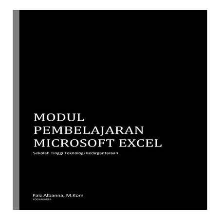 Modul Belajar Microsoft Excel bagi pemula.pdf