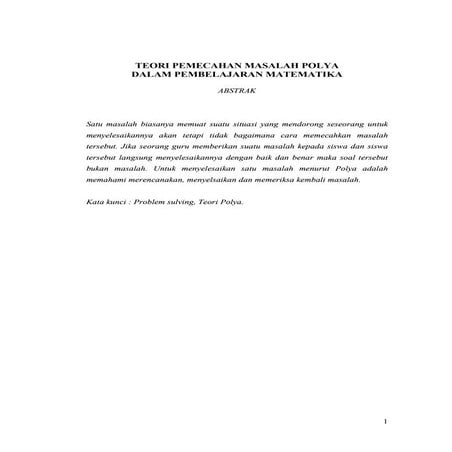 Modul matematika-teori-belajar-polya