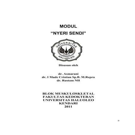Modul nyeri-sendi