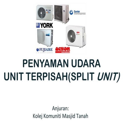 Modul 1 pengenalan kepada penyaman udara