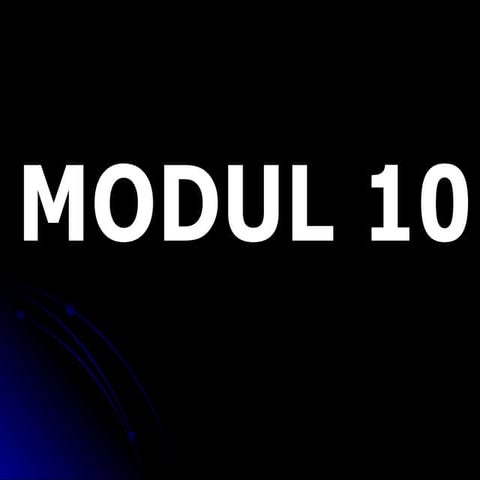 Modul 10