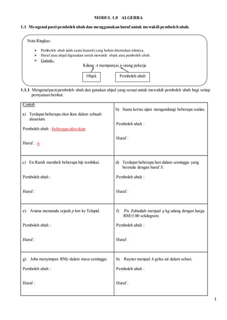 Mathematics Form 1-Chapter 1 Rational Numbers -Integers -Basic ...