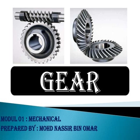 Modul 1 gear | PPTX
