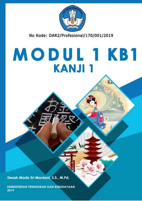 Materi M1kb1 Modul Kanji 1