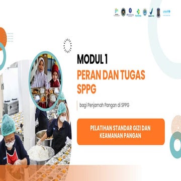 MODUL 1 PERAN DAN TUGAS SPPG DALAM PELAKSANAAN MBG