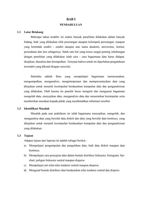 Makalah Statistika Analisis Teknik Penelitian