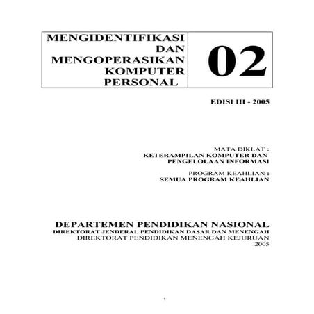 Modul 2   Mengidentifikasi Komputer