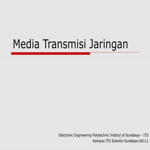 media transmisi jarin