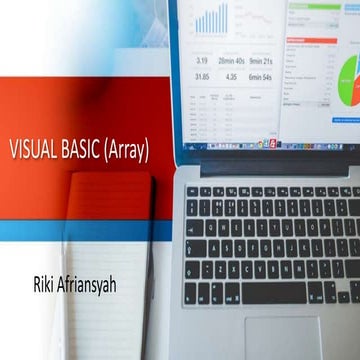 Modul 5 Array (Visual Basic) | PPTX