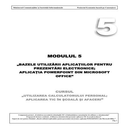Modul 5 power point2007 ro (1)