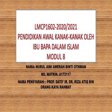 Modul 8 | PPTX