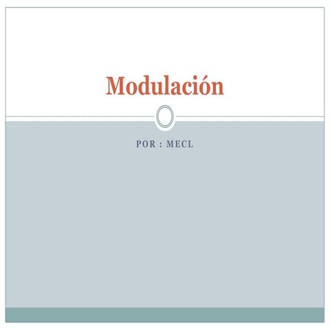 Modulación AM - PM - FM