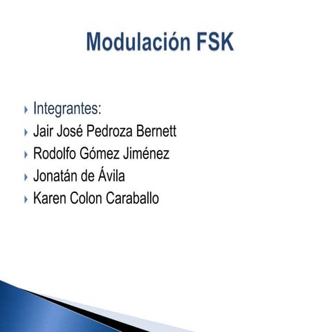 Modulacion fsk