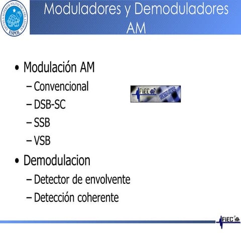 Moduladores Y Demoduladores Am