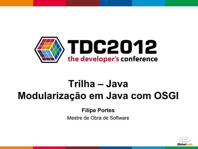 Modularização em java com osgi