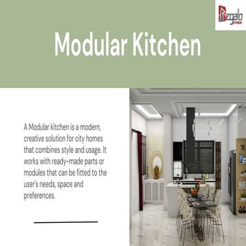 Modular Kitchen Design | Regalo Kitchens | PDF