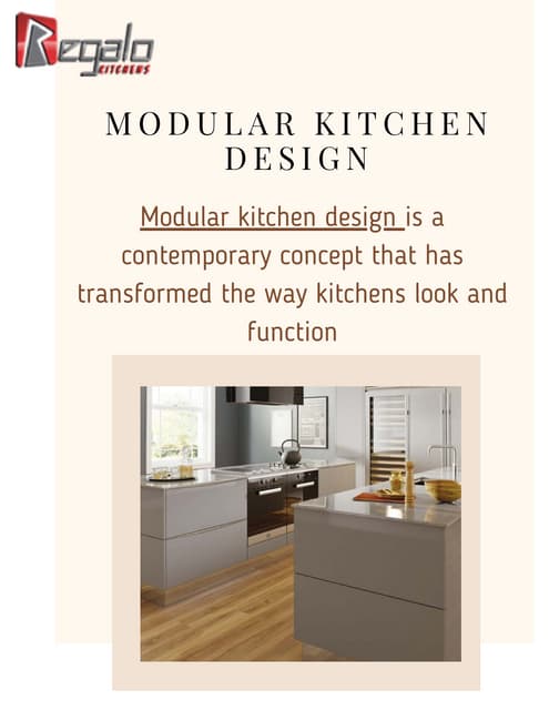 Modular kitchen Regalo kitchens | PDF