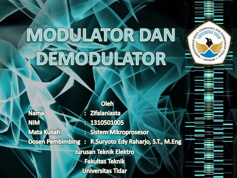 Modulator dan Demodulator