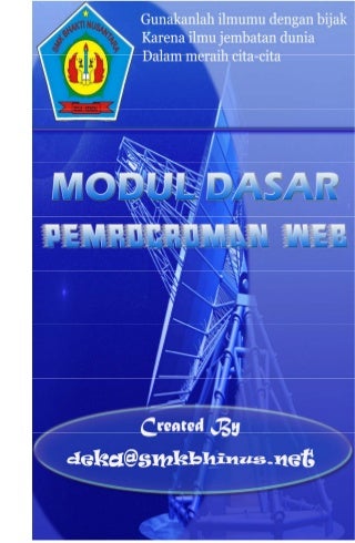 Modul dasar pemrograman web