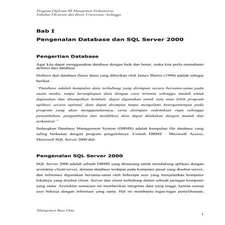 Modul database1 rev01