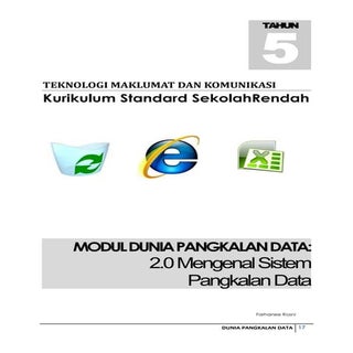 Modul dunia pengkalanan data tahun ...