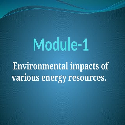 Environmental Problems and Solutions | PPTX