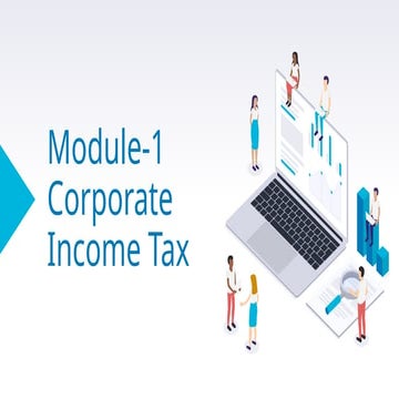 Module -1 Corporate direct Tax planning notes