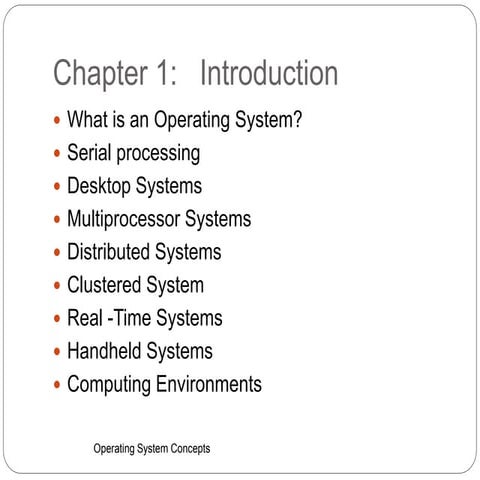 Operting system