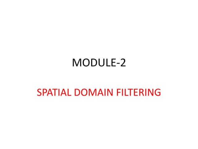 Module 2