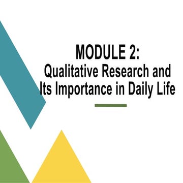 RESEARCH IN DAILY LIFE -PRACTICAL RESEARCH 1
