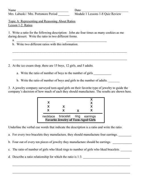 Module 1 lesson 1 8 quiz review