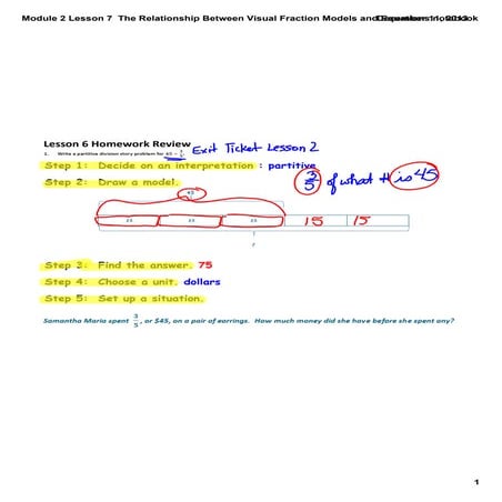 Module 2 lesson 7 | PDF