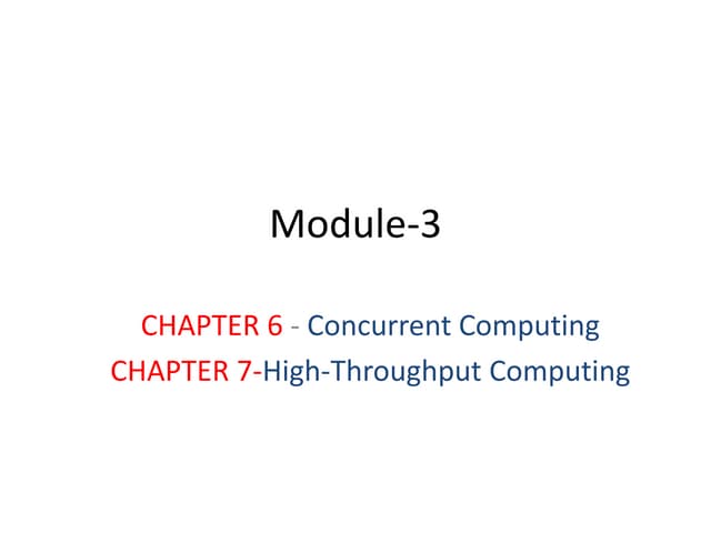 VTU 6th Sem Elective CSE - Module 3 cloud computing