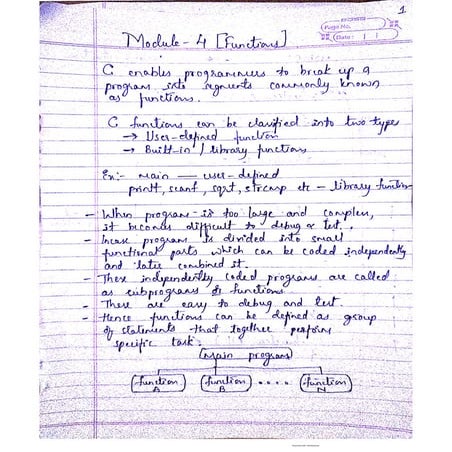 Functions and Recursion