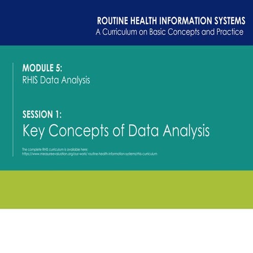 Key Concepts of Data Analysis in nowadays | PPTX