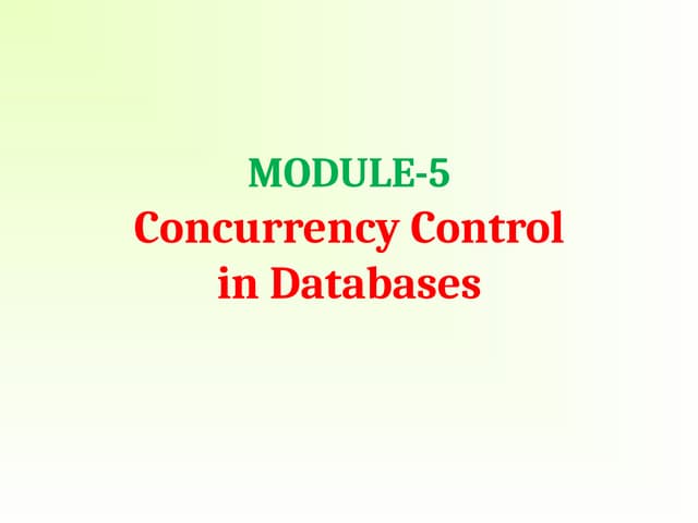 Module-5_DataBase Management System.pptx