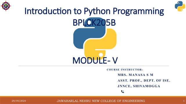 Module - 5_TB 2_Chapter 15.pptx classes and objects | PPTX