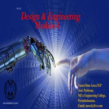 Design and Engineering-Module-6: Internet of Things, IPR, Product Liability