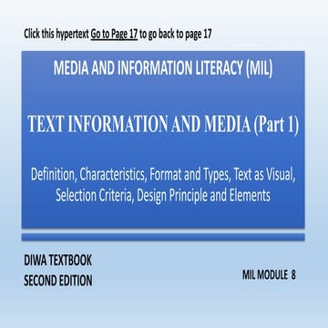 MODULE-8-TEXT-INFO-AND-MEDIAhhhhh.pptx.pdf | Free Download