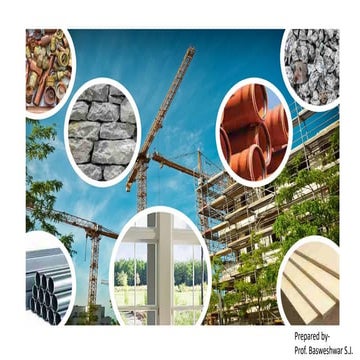 Module I MATERIAL TESTING AND EVALUATION [BTCVE506A]